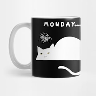 MONDAY VIBES (WHITE) Mug